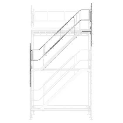 Byggnadsställning Universal trappa höjd 3x2m stål