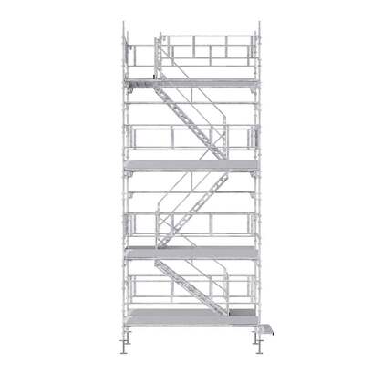 Trapptorn 3x1,65x6m Stål