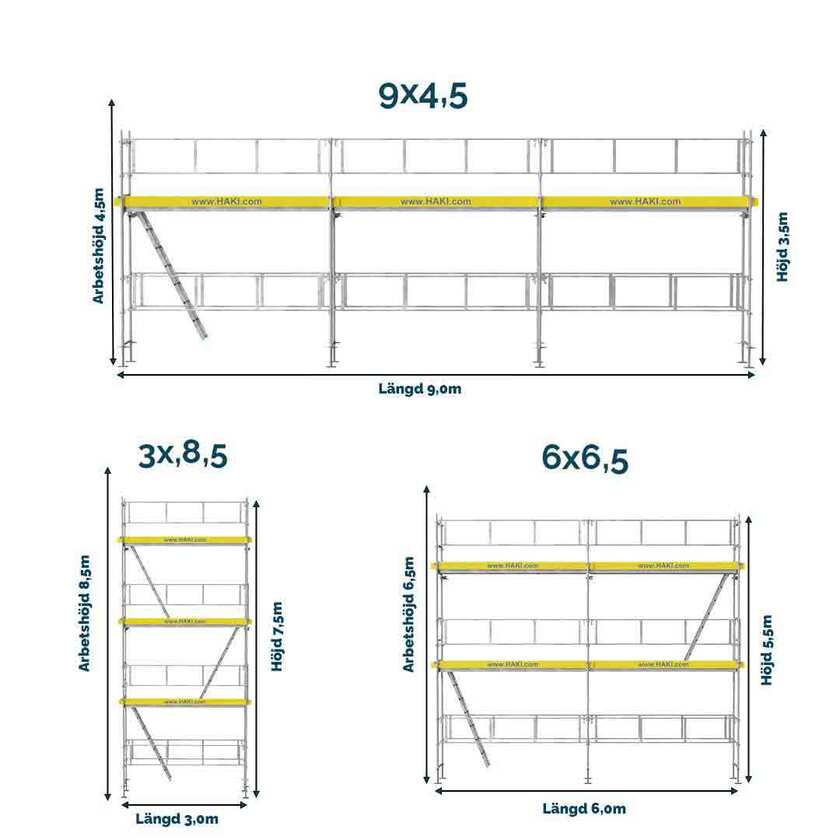 Ramställning Flexpaket 2 ALU