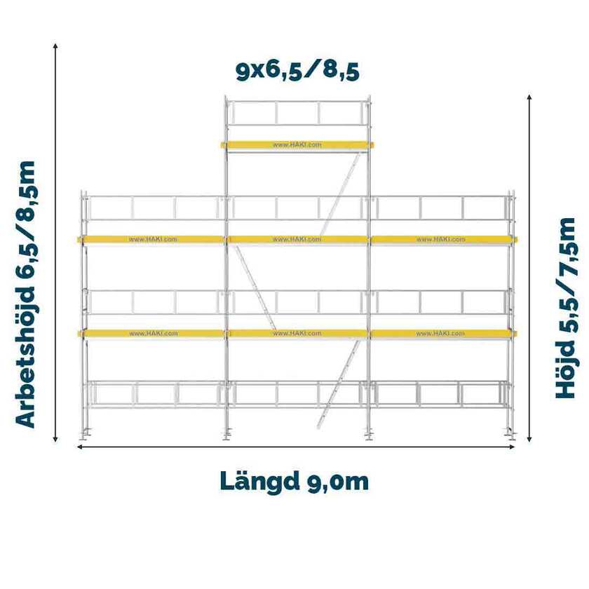 Ramställning Flexpaket 3 ALU