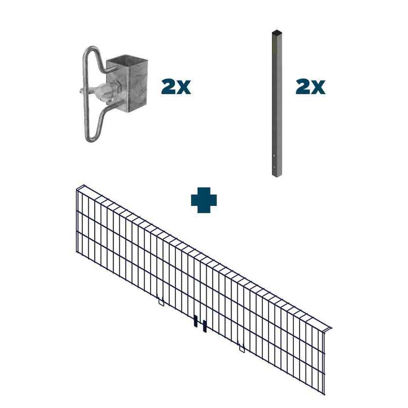 Kantskydd till ställning - Startpaket Höjd
