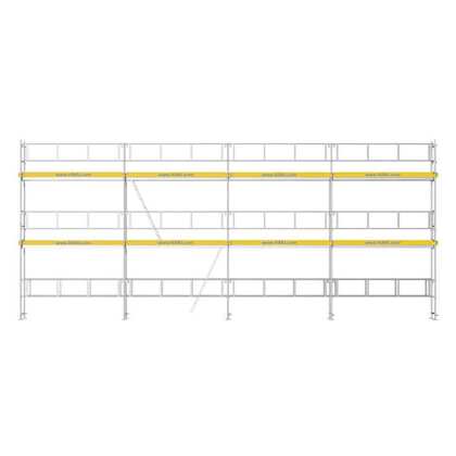 Byggnadsställning RAM 12x6,5m ALU