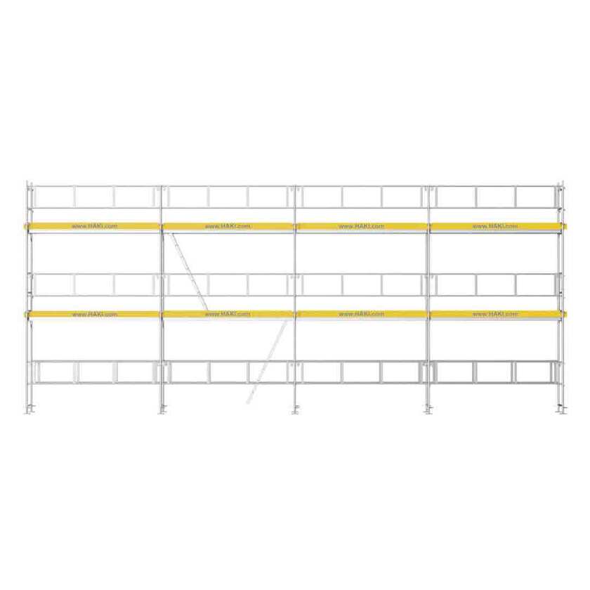 Byggnadsställning RAM 12x6,5m ALU