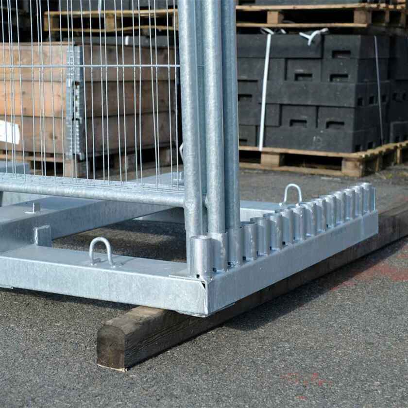 HMF Transport rack 2,2m för 30 enheter Stål